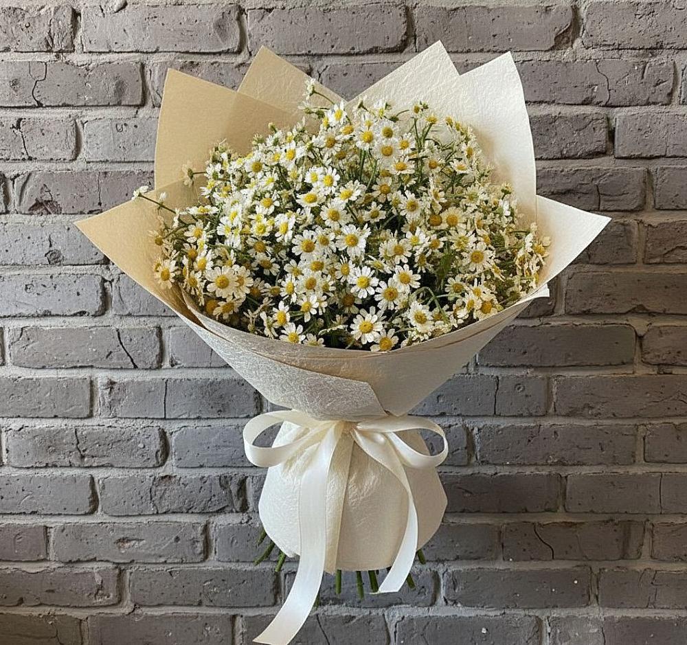Букет цветов из: Ромашки в Осе Иркутской области