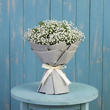 Букет цветов из:  Гипсофила в Осе Иркутской области