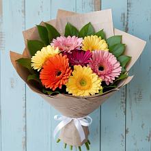 Букет цветов из:  Герберы в Осе Иркутской области