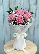 Букет цветов из:  Розы в Осе Иркутской области