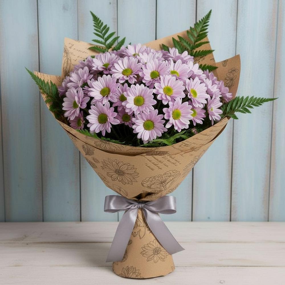 Букет цветов из: Хризантемы в Осе Иркутской области