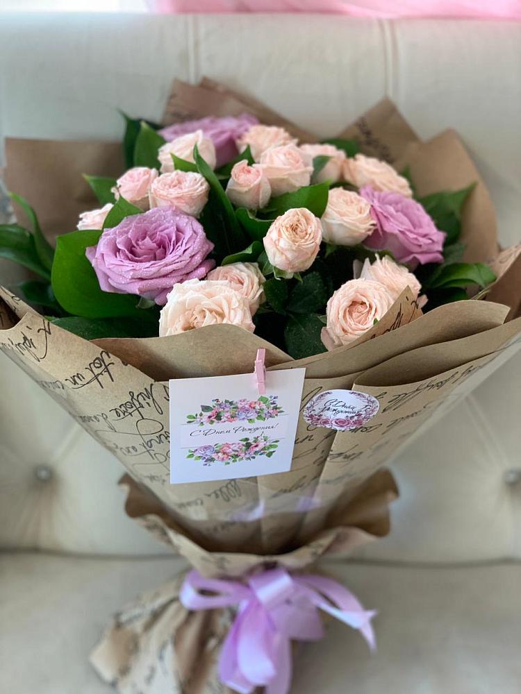 Букет цветов из: Розы в Осе Иркутской области