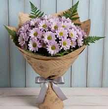 Букет цветов из:  Хризантемы в Осе Иркутской области