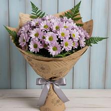 Букет цветов из:  Хризантемы в Осе Иркутской области