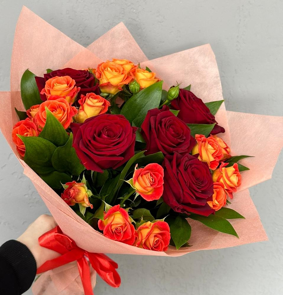 Букет Любовь и восторг в Осе Иркутской области