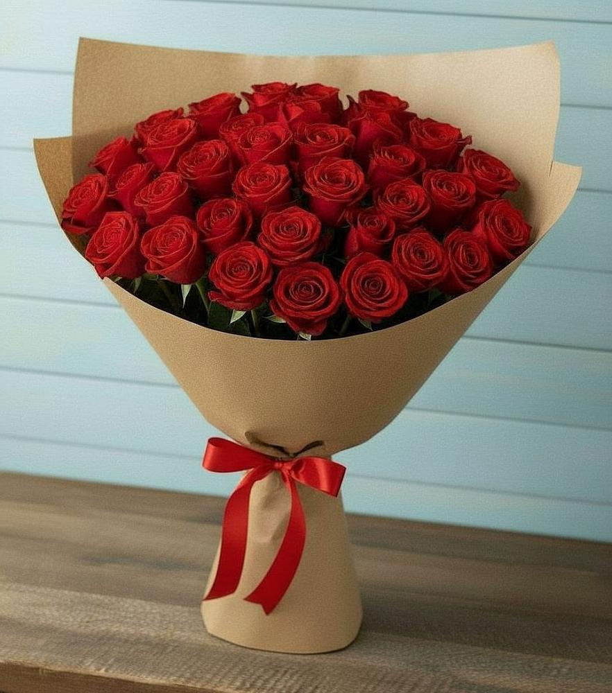 Букет Красные розы Милано в Осе Иркутской области