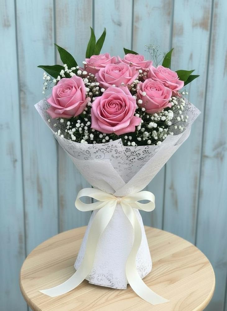 Букет цветов из: Розы в Осе Иркутской области