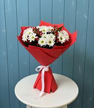 Букет цветов из:  Хризантемы в Осе Иркутской области