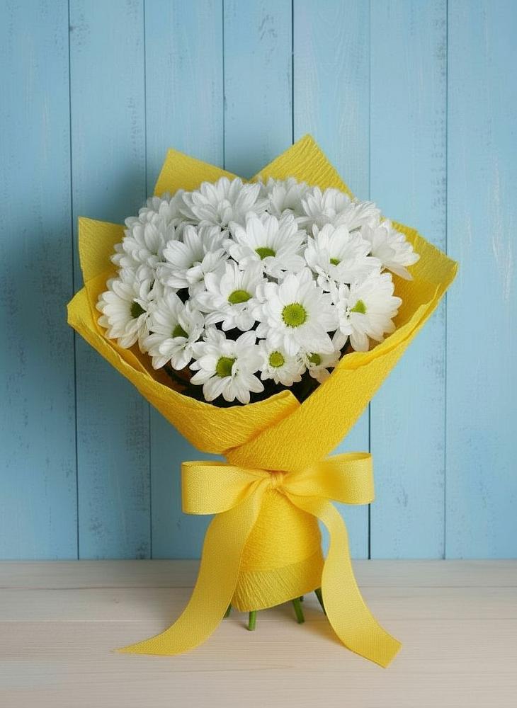 Букет цветов из: Хризантемы в Осе Иркутской области