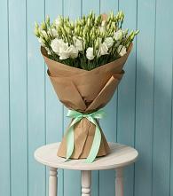 Букет цветов из:  Лизиантусы #REPLACE_PRED# Осе Иркутской области