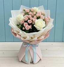 Букет цветов из:  Розы в Осе Иркутской области