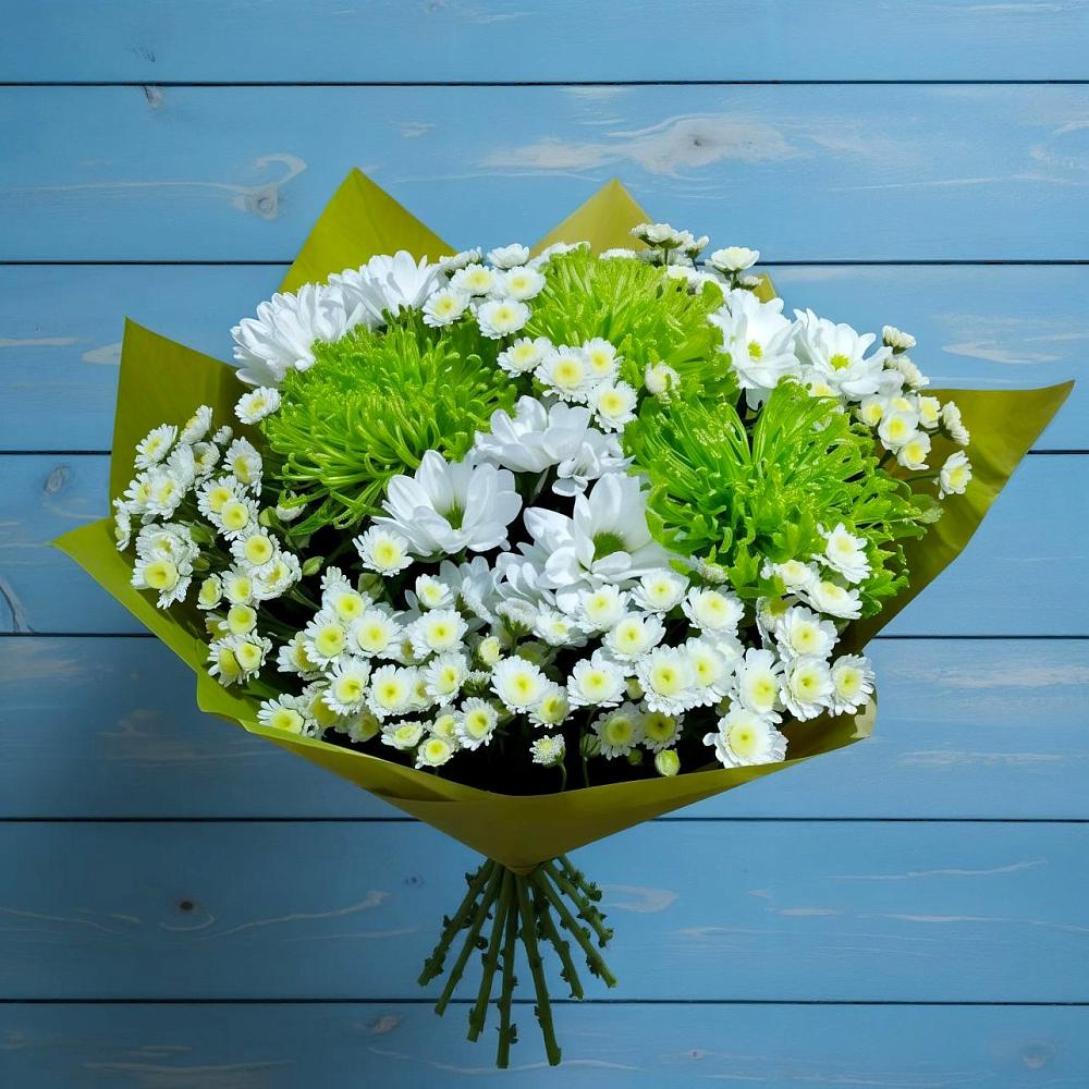 Букет цветов из: Хризантемы в Осе Иркутской области