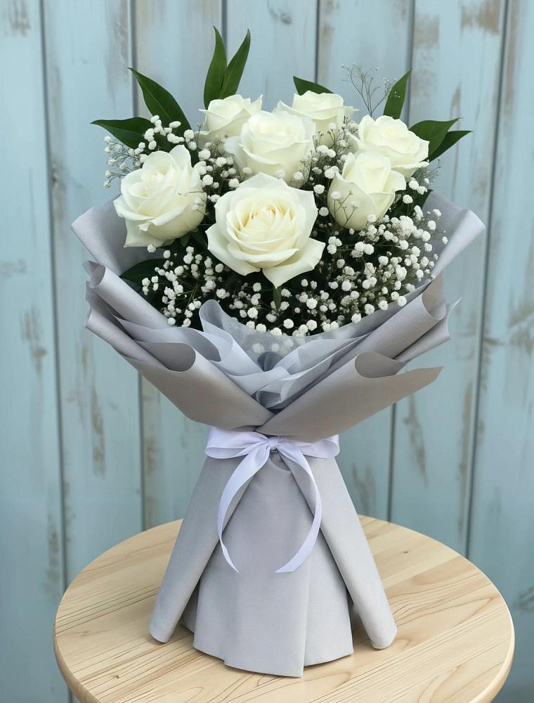 Букет цветов из: Розы в Осе Иркутской области