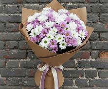 Букет цветов из:  Хризантемы в Осе Иркутской области