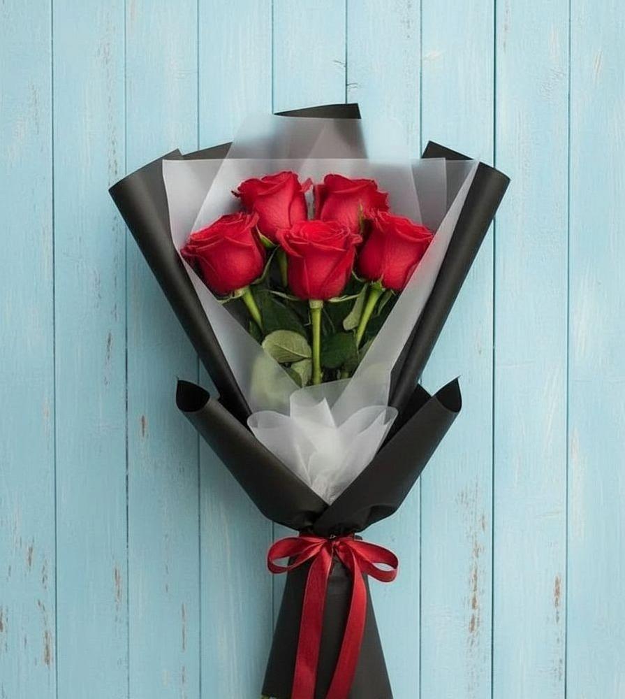 Букет цветов из: Розы в Осе Иркутской области