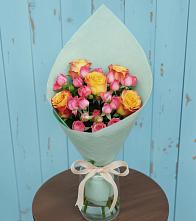 Букет цветов из:  Розы в Осе Иркутской области