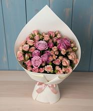 Букет цветов из:  Розы в Осе Иркутской области